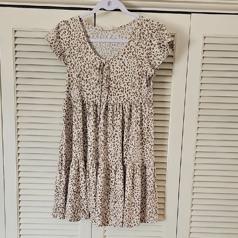 Jessica Simpson Leopard Print Dress